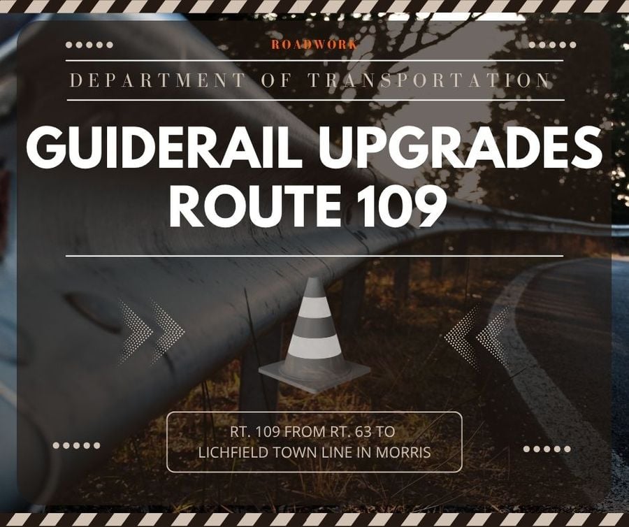 Metal Beam Guiderail Upgrades on Route 109 in Morris